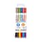 CARIOCA® 4.7mm 6 Bicolor Washable Felt Tip Pen Set